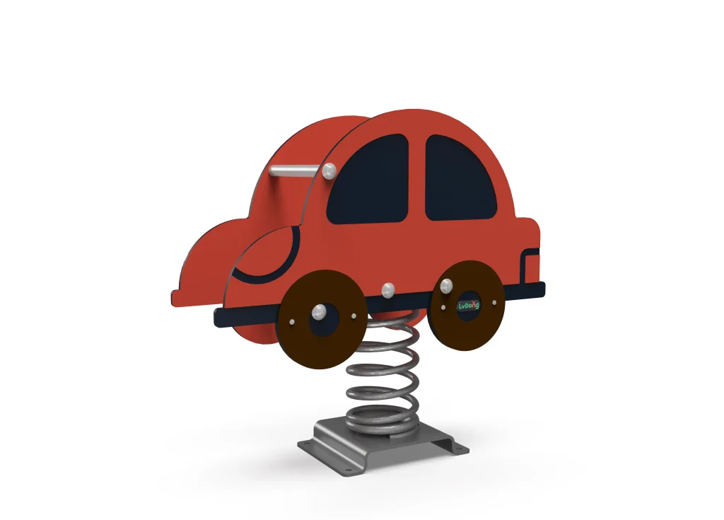 Car spring rider, Spring rocker playground equipment