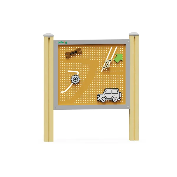 Transportation Sensory Wall Panel | Interactive Educational Playground Activity Panel