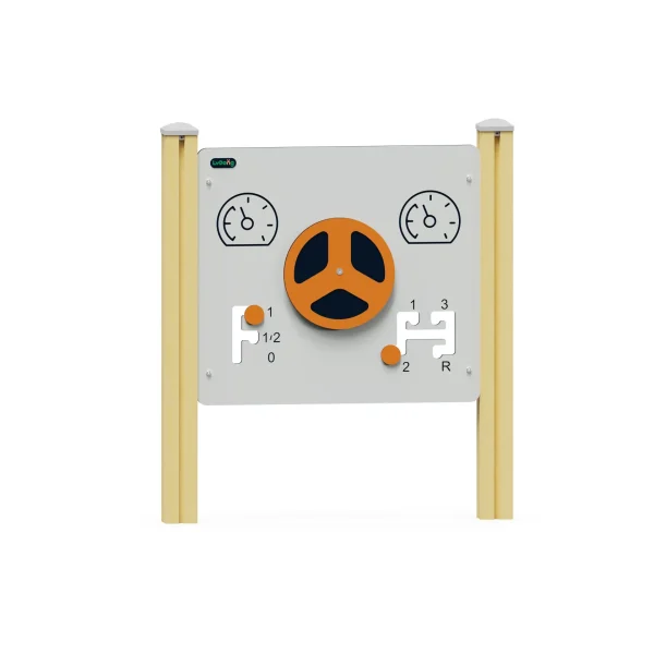 Transportation Sensory Wall Panel | Interactive Playground Activity Panel