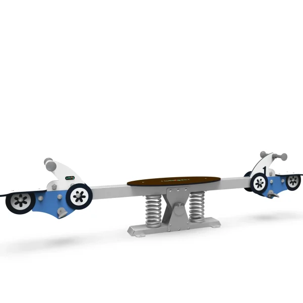 Playground Balanced Teeter Totter | Multi-Person Spring Seesaw for Community