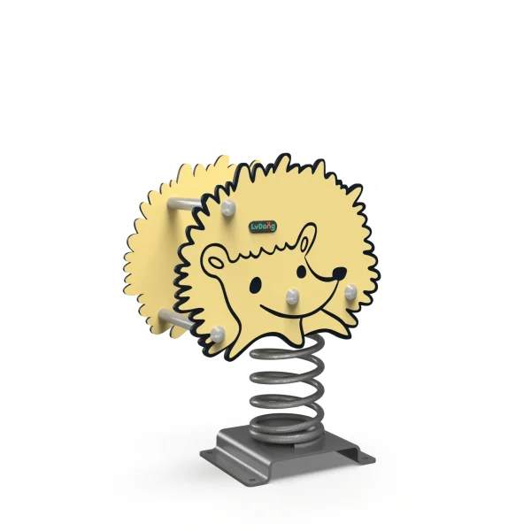 Hedgehog spring rider, Spring rocker playground equipment