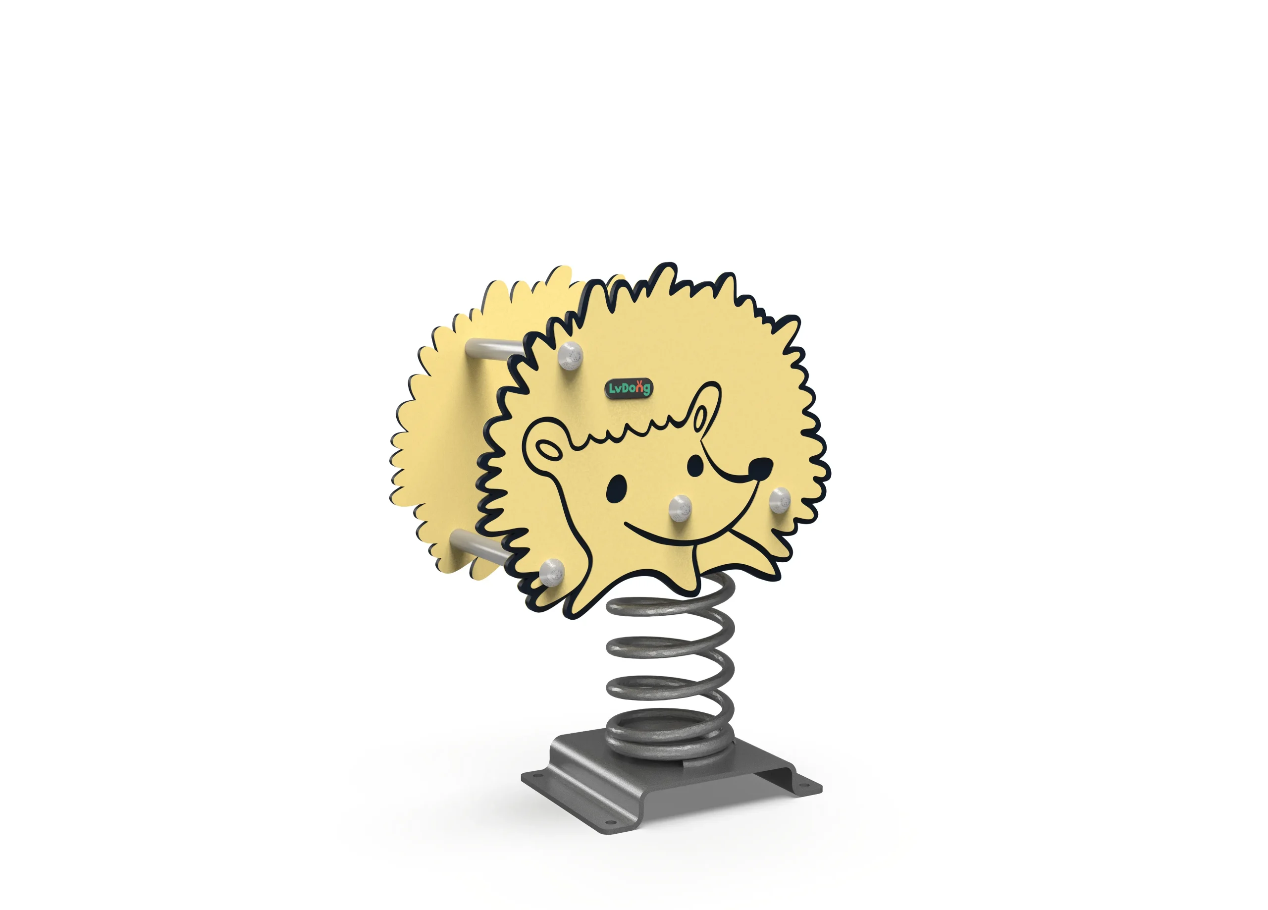 Hedgehog spring rider, Spring rocker playground equipment
