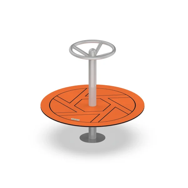 Helm Console Standing Playground Spinner | Multi-Person Nautical-Themed Spinner