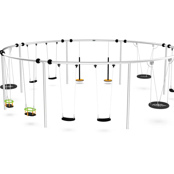 Multi Person Swing | Commercial Playground Swing System for Group Play