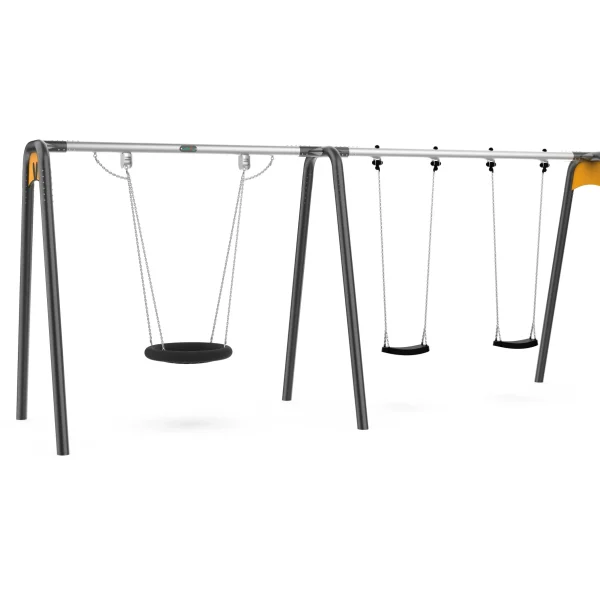 Child Outdoor Playground Swing | Multi-Seat Playground Swing for Parks