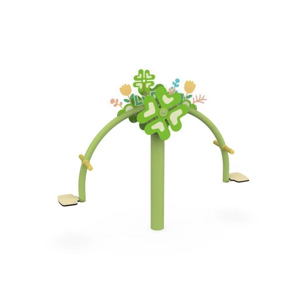 Rotating Seesaw Interactive Playground | Spring Flower Playground Seesaw