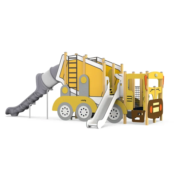 Children's slide set, Playground slide with ladder