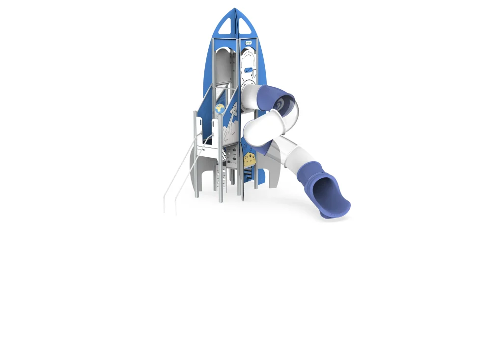 Children's tunnel slide playground, Outdoor slides for sale