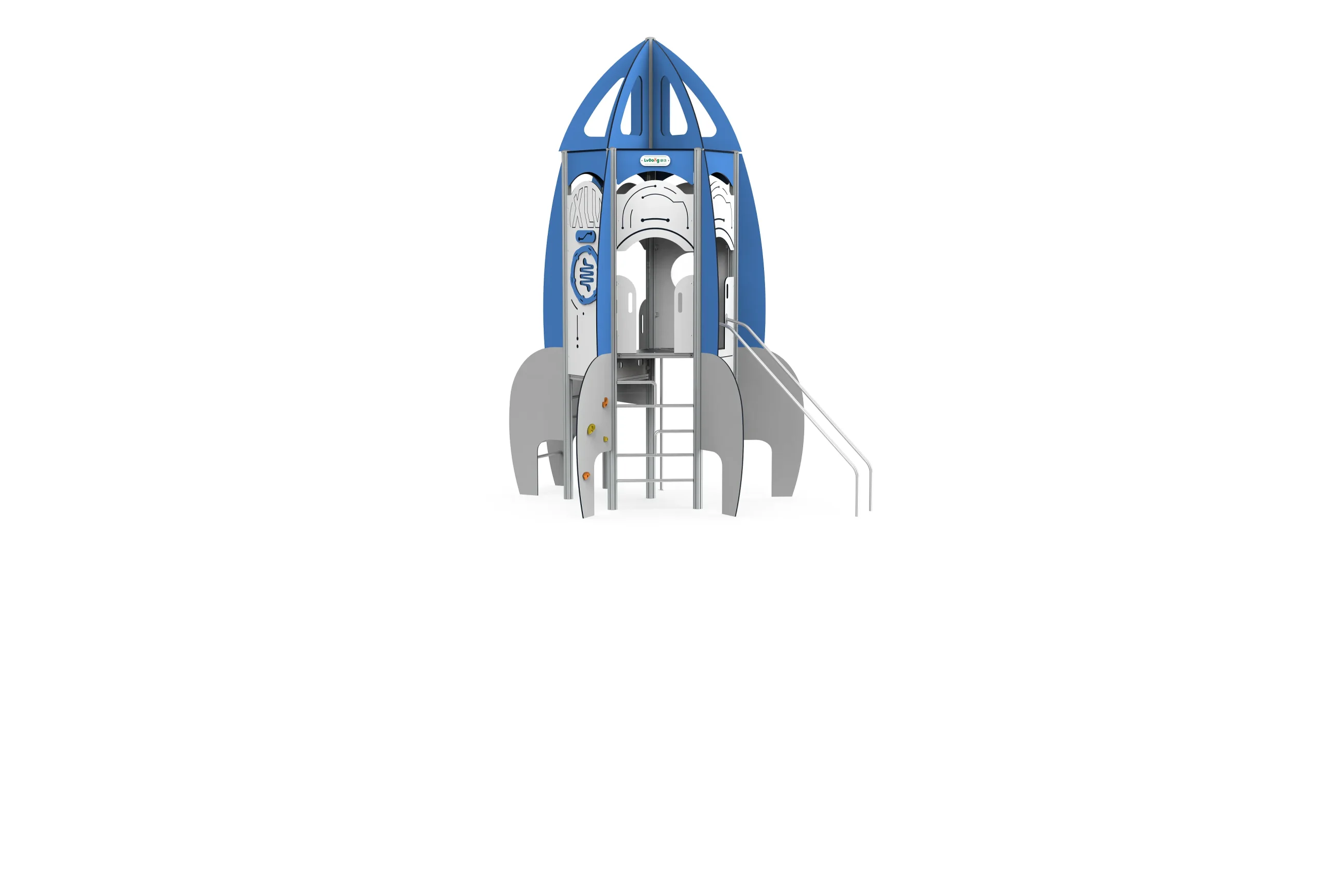 Children's tunnel slide playground, Outdoor slides for sale