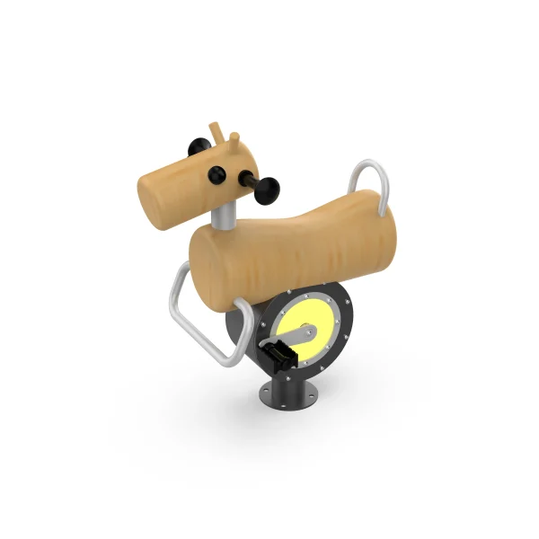Cartoon Pony Interactive Playground Equipment | Exercise Bike for Kids