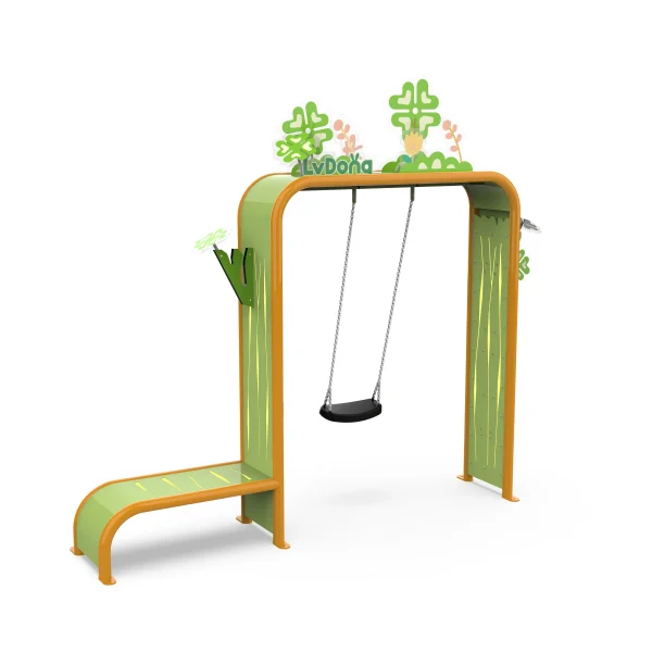 Musical Swing Interactive Playground Equipment | Interactive Playground Swing