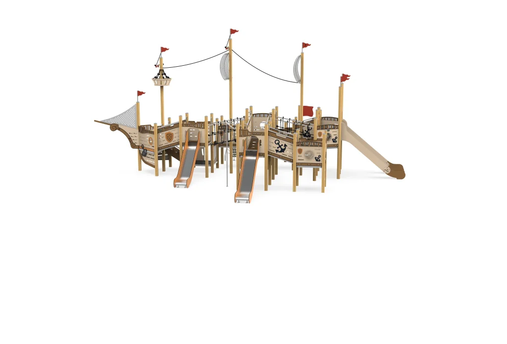playground slide set