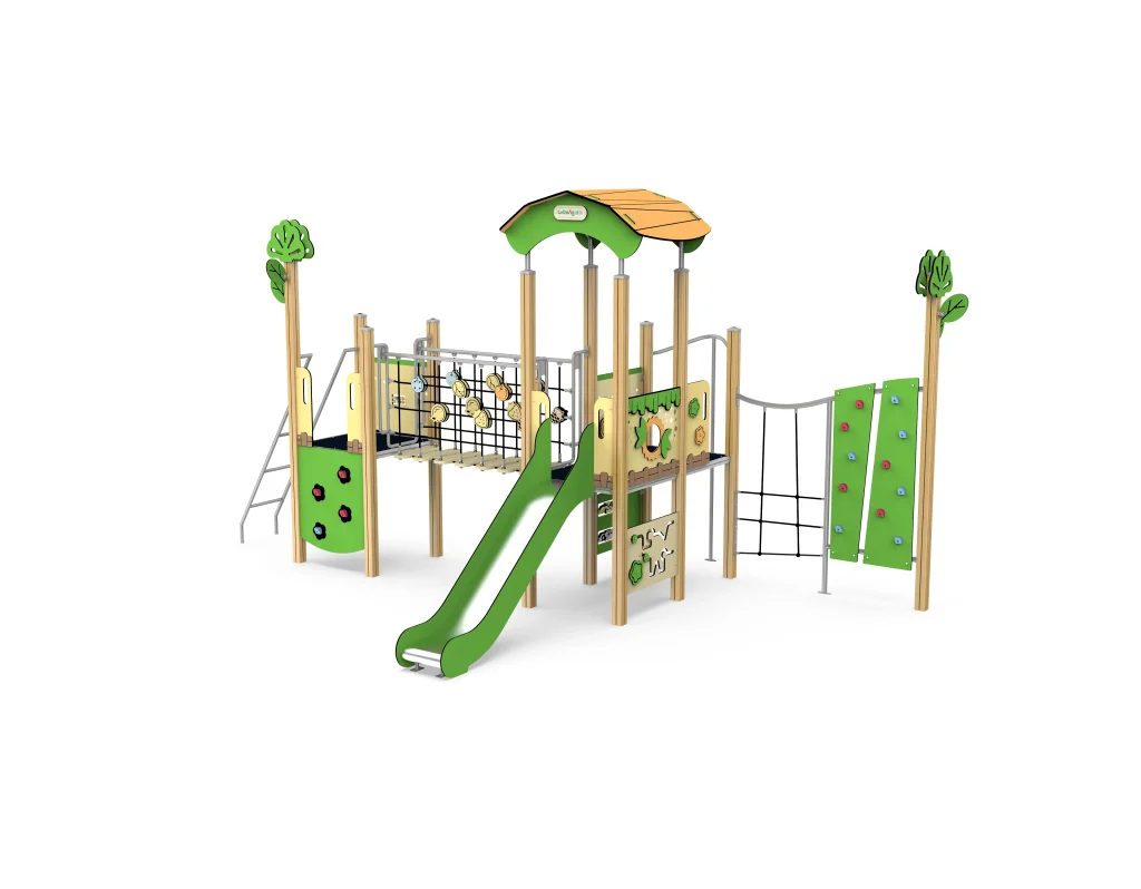 Commercial playground slide, Outdoor children's slide
